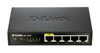 Switch D-Link DES-1005P/E 5x 1Gb 60 W PoE+