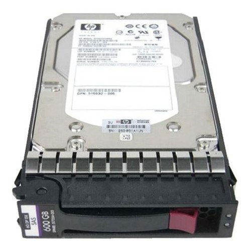 Hard Disc Drive dedicated for HP server 3.5'' capacity 600GB 15000RPM HDD SAS 6Gb/s 517354-001 |  516810-003