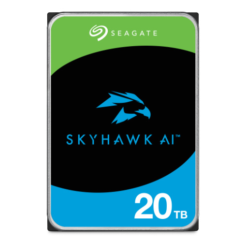 Hard Disk Drive Seagate Skyhawk AI 3.5'' HDD 20TB 7200RPM SATA 6Gb/s 256MB | ST20000VE002