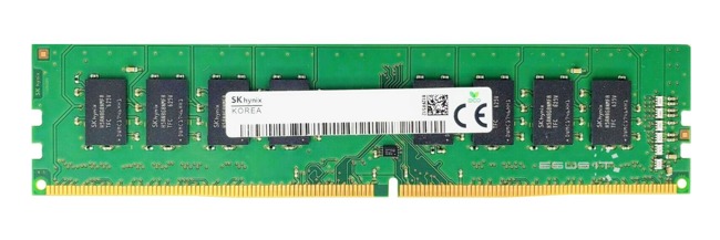 Memory RAM 1x 16GB Hynix NON-ECC UNBUFFERED DDR4 2400MHz PC4-19200 UDIMM | HMA82GU6CJR8N-UH