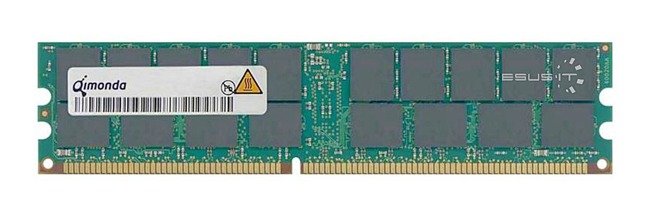 Memory RAM 1x 2GB QIMONDA ECC REGISTERED DDR3  1333MHz PC3-10600 RDIMM | IMSH2GP02A1F1V-13G