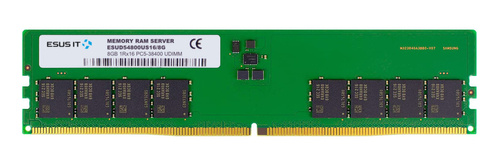 Memory RAM 1x 8 GB ESUS IT NON-ECC UNBUFFERED DDR5 4800MHz PC5-38400 UDIMM | ESUD54800US16/8G