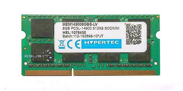 Memory RAM 1x 8GB HYPERTEC SO-DIMM DDR3 1866MHz PC3-14900 | MEM149008GBS-LV