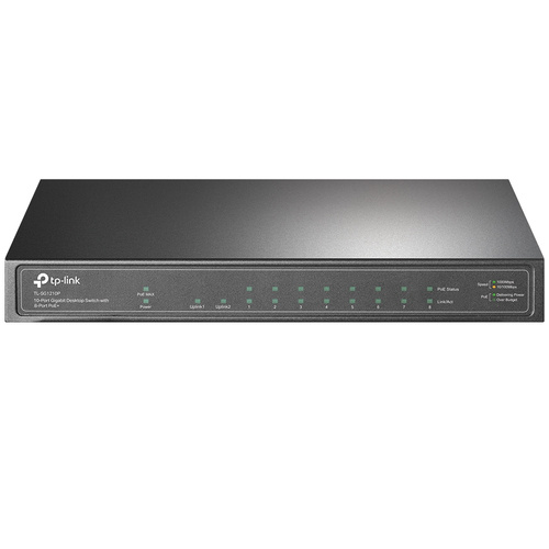 Switch TP-LINK TL-SG1210P 10x 1Gb 63 W PoE+