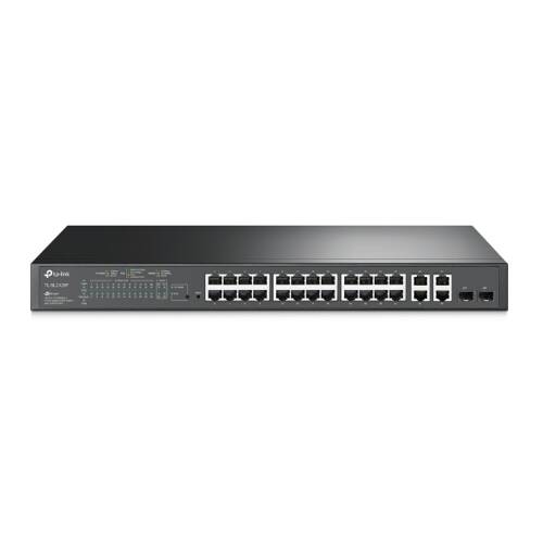 Switch TP-LINK TL-SL2428P 26x 100Mb 2x RJ-45/SFP 250 W PoE+