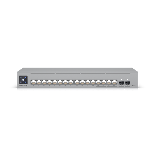 Switch Ubiquiti USW-Pro-Max-16-PoE 12x 10/100/1000  4x 1000/2500  2x SFP+ 180 W PoE+/PoE++