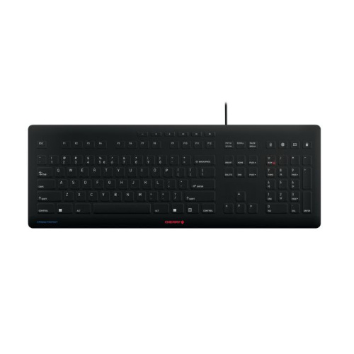 Wired keyboard Cherry STREAM PROTECT KEYBOARD QWERTY (EU)