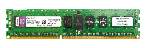 Memory RAM 1x 4GB Kingston ECC REGISTERED DDR3 2Rx4 1333MHz PC3-10600 RDIMM | HW4D3L13R9D8HC