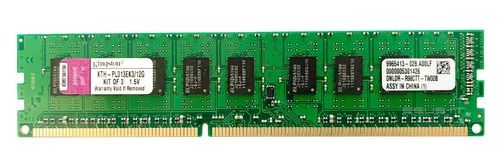 Memory RAM 1x 4GB Kingston ECC UNBUFFERED DDR3  1333MHz PC3-10600 UDIMM | 9965413-028.A00LF