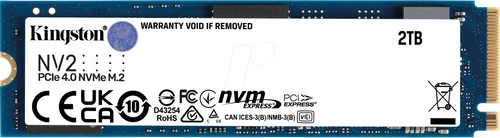 SSD disk Kingston NV2 2TB M.2 NVMe 4.0 | SNV2S/2000G