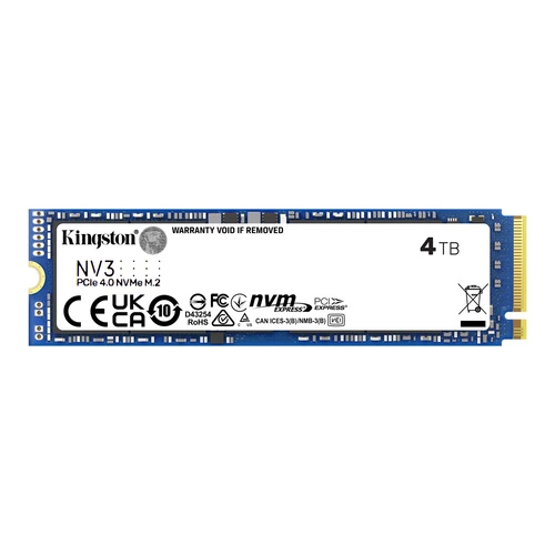 SSD disk Kingston NV3 4TB M.2 NVMe 4.0 | SNV3S/4000G