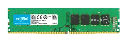 Memory RAM 1x 8GB Crucial NON-ECC UNBUFFERED DDR4 2400MHz PC4-19200 UDIMM | CT8G4DFS824A