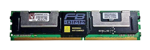 Memory RAM 1x 2GB Kingston ECC FULLY BUFFERED DDR2 667MHz PC2-5300 FBDIMM | KVR667D2D4F5/2G